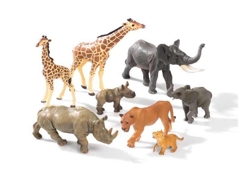 Figurines Les Animaux De La Savane