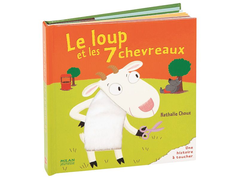 Collection Contes Et Comptines A Toucher Le Loup Et Les 7 Chevreaux