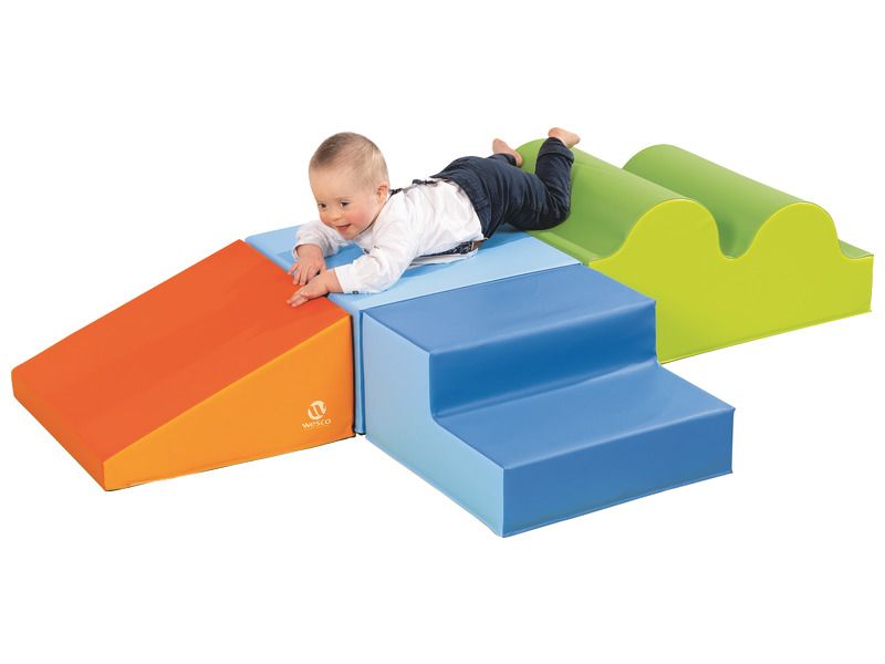 Kit Modules Motricite Bebe Babimodules Le Petit Croisement Wesco