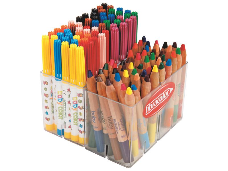 Classpack 108 Feutres Et Crayons De Couleur Bebe