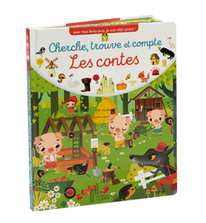 LIVRE CHERCHE, TROUVE ET COMPTE Les contes