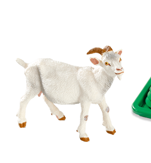 FIGURINE CHEVRE BLANCHE