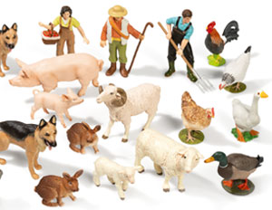 Maxi lot figurines La ferme